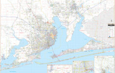 Pensacola &amp; Milton, Fl Wall Mapkappa - The Map Shop pertaining to Detailed Map Of Pensacola Florida