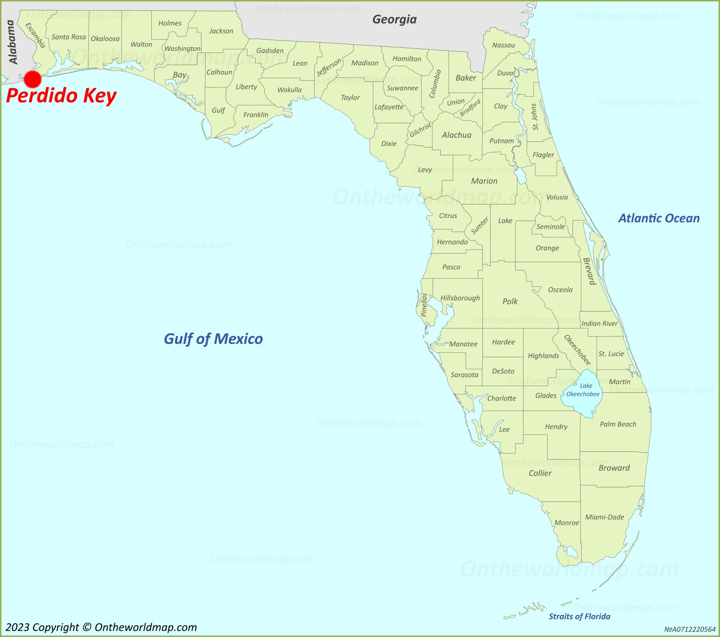 Perdido Key Map | Florida, U.s. | Detailed Maps Of Perdido Key pertaining to Map of Perdido Key Florida