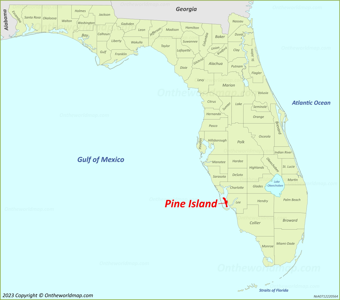Pine Island Map | Florida, U.s. | Detailed Maps Of Pine Island intended for Map Of Pine Island Florida