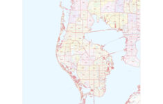 Pinellas County, Florida – Zip Codesmap Sherpa – The Map Shop in State Of Florida Zip Code Map