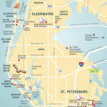 Pinellas County Map Clearwater, St Petersburg, Fl Regarding Map Of Clearwater Florida