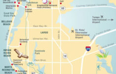 Pinellas County Map Clearwater, St Petersburg, Fl throughout Map Of Florida St Pete