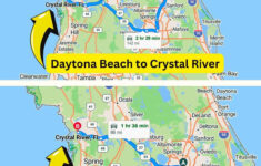Plan Your Trip To The Manatee Capital Of The World: A 3-Day regarding Map of Crystal Beach Florida