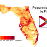 Population Density In Florida : R/Mapporn In Map Of Florida Population Density