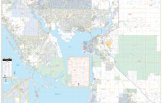 Port Charlotte &amp; Charlotte County, Fl Wall Mapkappa - The Map Shop with regard to Port Charlotte Map Of Florida