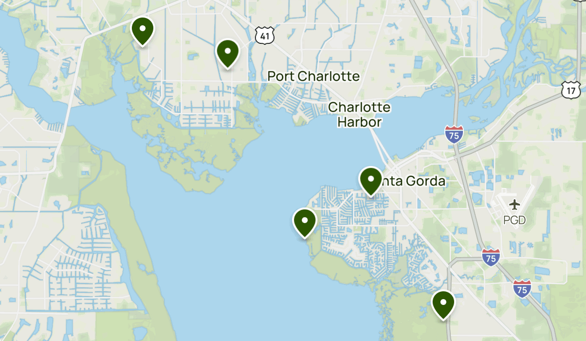Port Charlotte Fl | List | Alltrails for Port Charlotte Map Of Florida