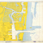 Port Everglades Map 1966   Nautical Chart Print   Etsy With Regard To Map Of Port Everglades Florida