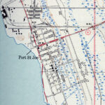 Port St. Joe, 1943 For Map Of Port St Joe Florida