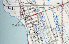 Port St. Joe, 1943 with Map Of Port Saint Joe Florida