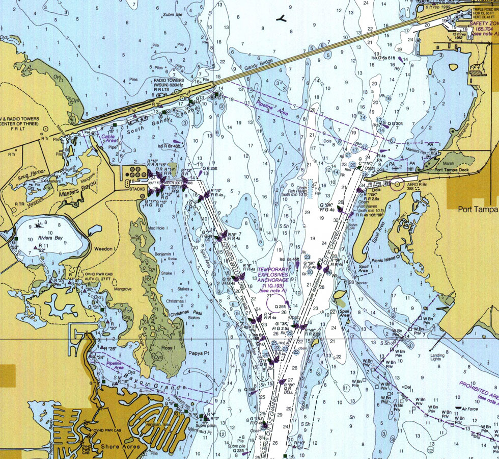 Port Tampa, 2000 inside Port of Tampa Florida Map