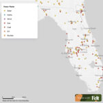 Power Plants In Florida With Map Of Florida Power Plants