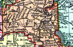 Putnam County, 1898 Ad within Map of Putnam County Florida