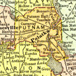 Putnam County, 1911 Pertaining To Map Of Putnam County Florida