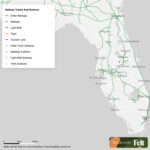 Railway Tracks And Stations In Florida Inside Map Of Railroads In Florida