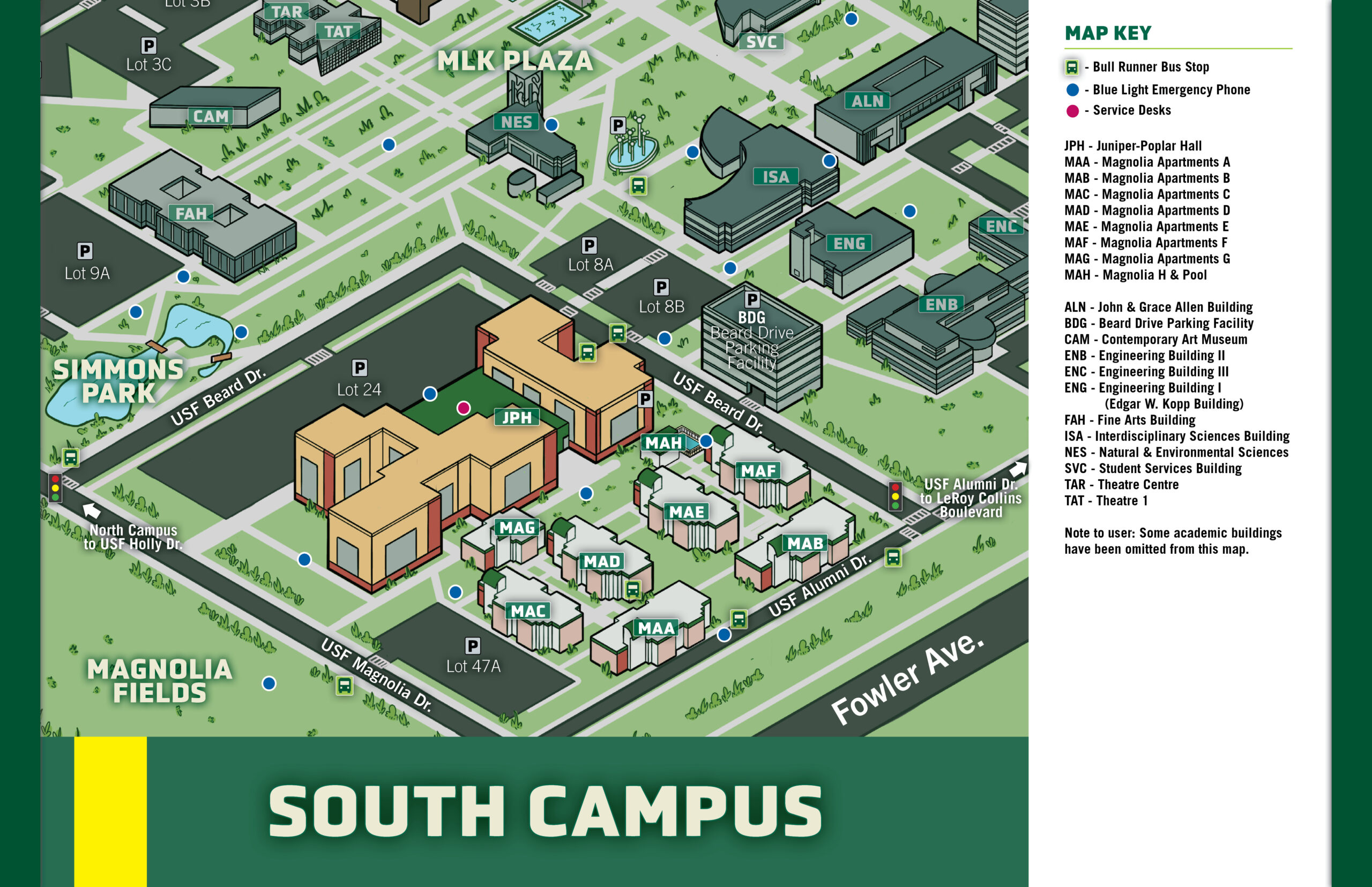 Residential Maps | Resources | Housing &amp;amp; Residential Education inside University Of South Florida Campus Map