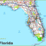 Road Map Of Florida With Cities   Ontheworldmap Inside Map Of Florida Roads And Cities