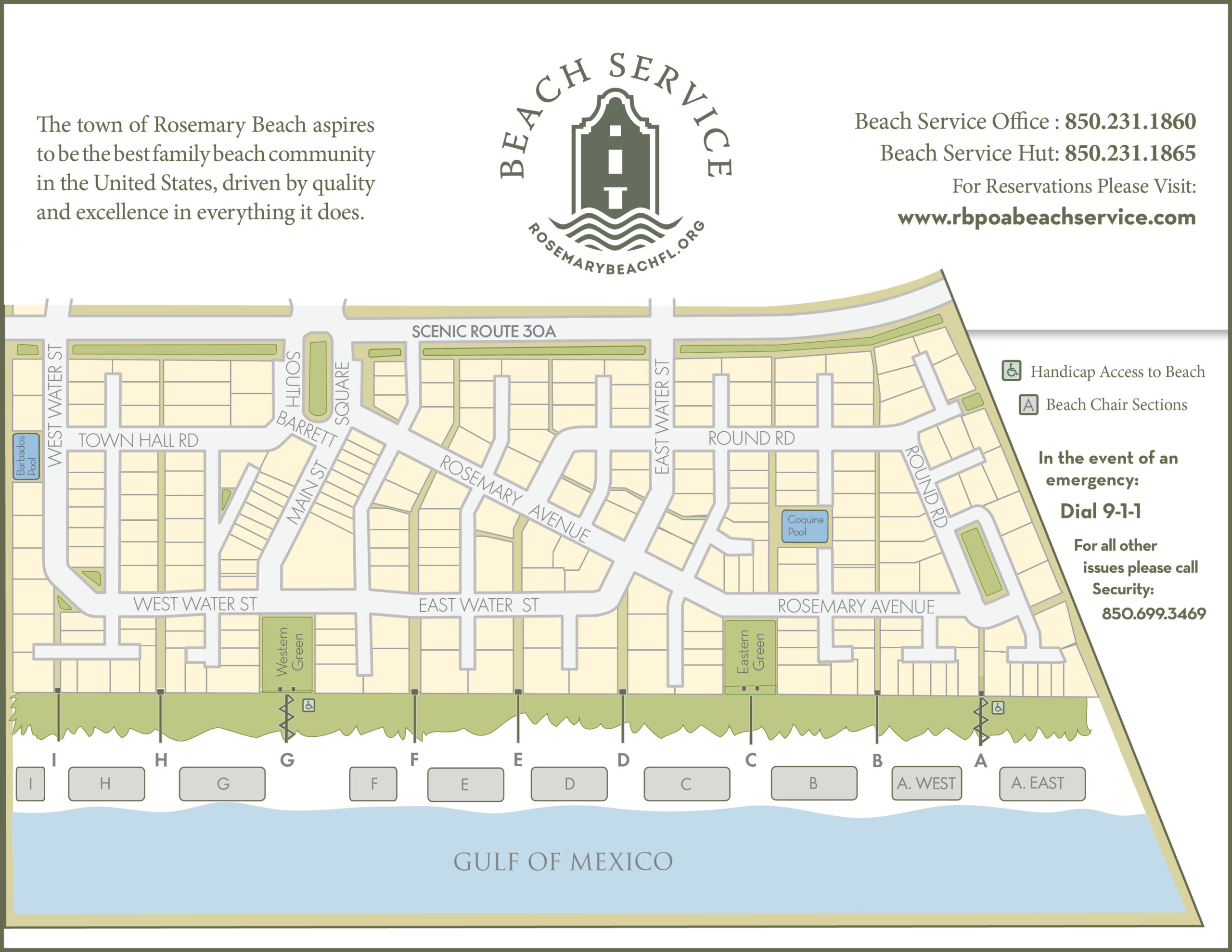 Rosemary Beach Walkovers | Rosemary Beach Service in Map of Inlet Beach Florida