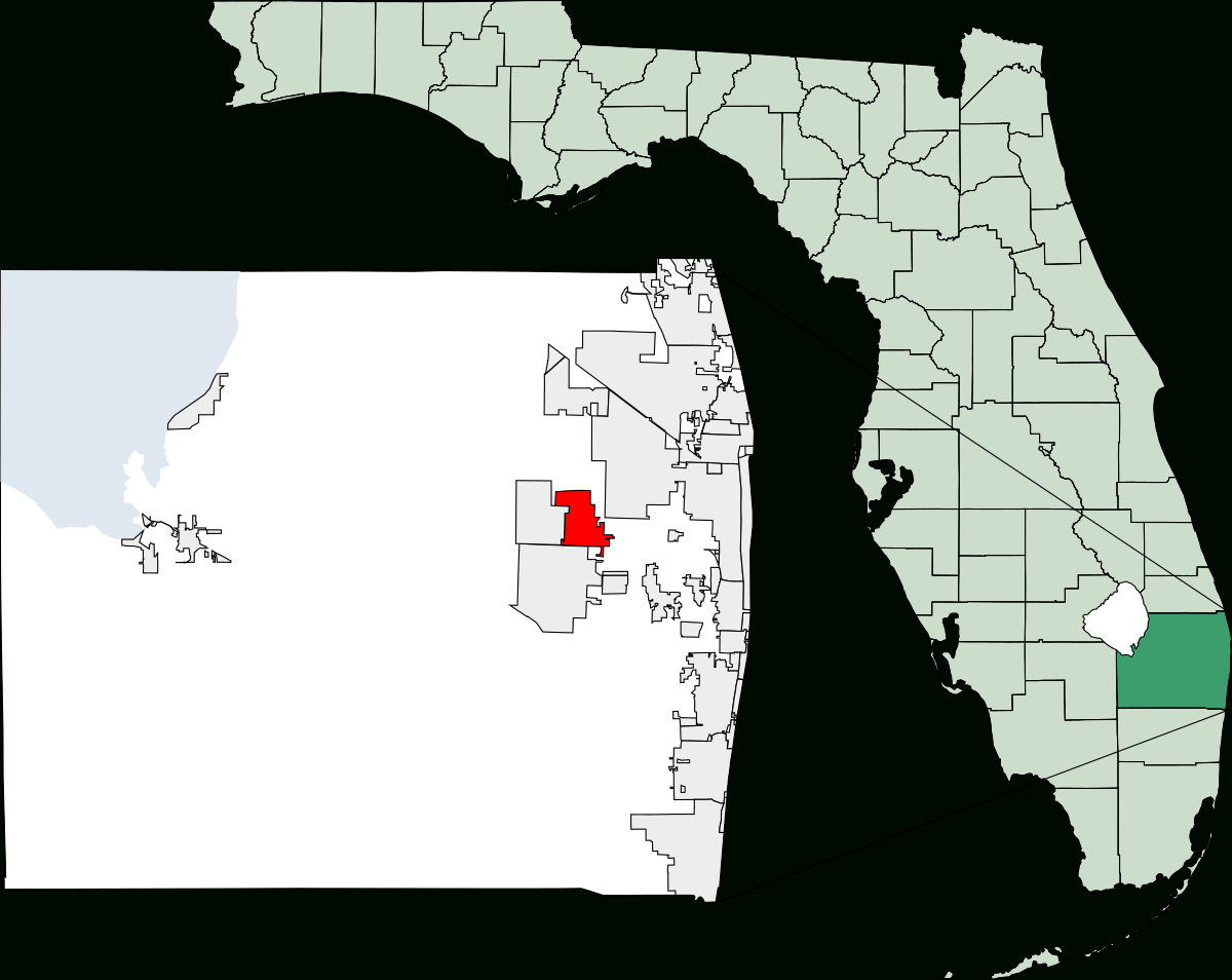 Royal Palm Beach, Florida - Wikipedia regarding Map Of Royal Palm Beach Florida