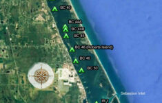 S22Licw Day Paddles &amp; Overnight Camping Trips — Florida Paddling for Map Of Intracoastal Waterway In Florida