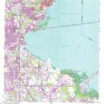 Safety Harbor Topographic Map 1:24,000 Scale, Florida In Map Of Safety Harbor Florida