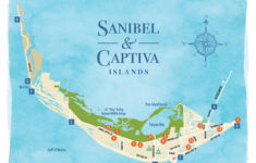 Sanibel-Captiva Island Map | Beaches, Attractions &amp; More regarding Map of Florida Captiva Island