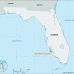 Sanibel Island | Florida, Map, & History | Britannica Pertaining To Map Of Sanibel Island In Florida