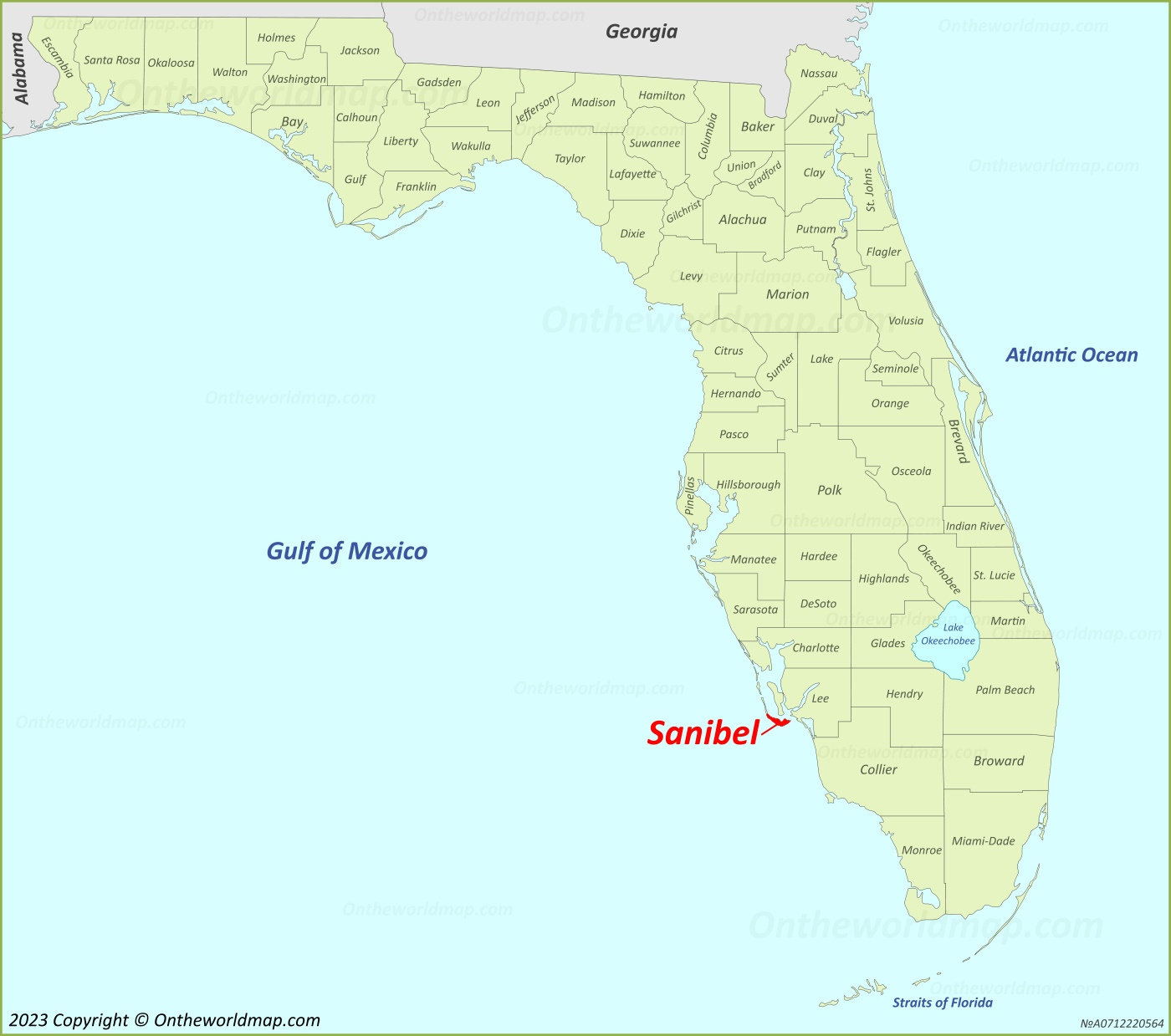 Sanibel Map | Florida, U.s. | Detailed Maps Of Sanibel Island pertaining to Sanibel Island On Map Of Florida
