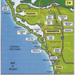 Sarasota Orientation Map Intended For Map Of Florida Including Sarasota