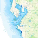 Sarasota To Tampaboat   Savvy Navvy Smart Routing Regarding Map Of Tampa And Sarasota Florida
