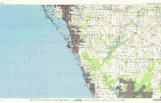 Sarasota Topographical Map 1:100,000, Florida, Usa for Elevation Map Of Sarasota Florida