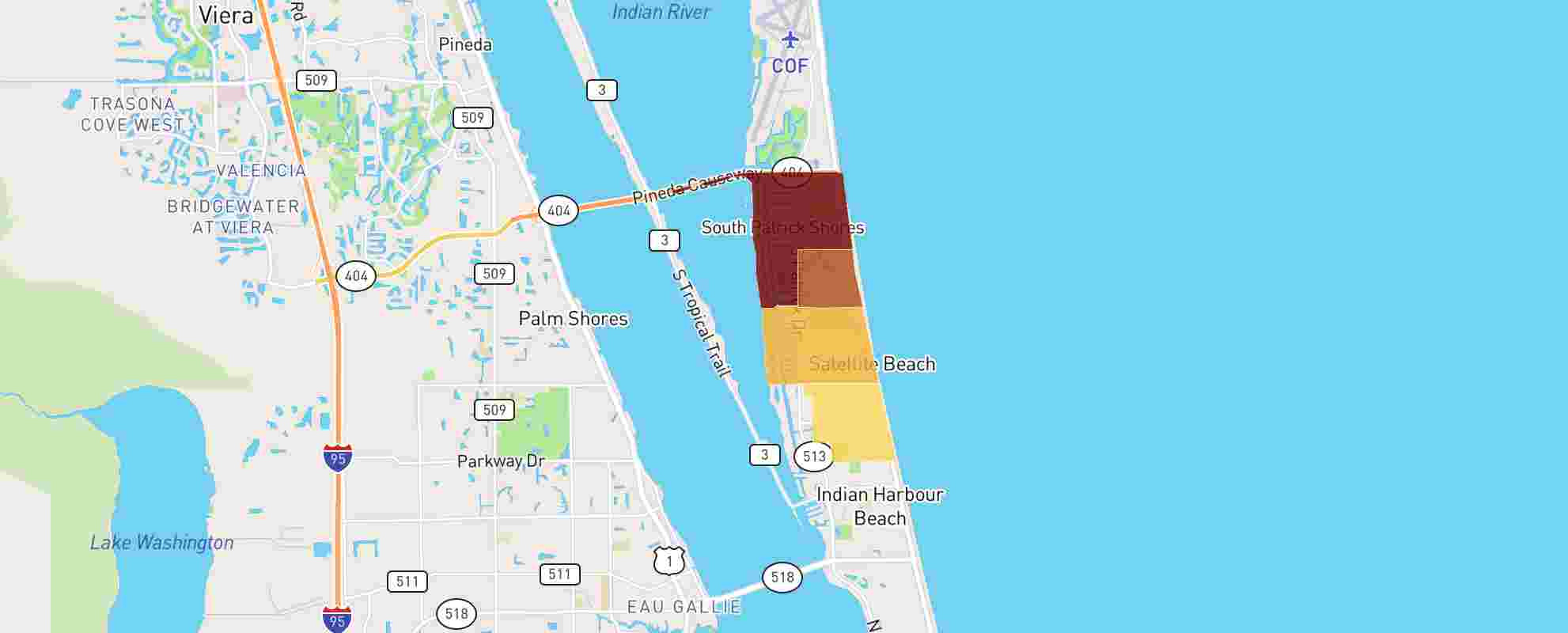 satellite beach fl 32937 real estate market data with map of satellite beach florida Satellite Beach, Fl - 32937 - Real Estate Market Data with Map of Satellite Beach Florida