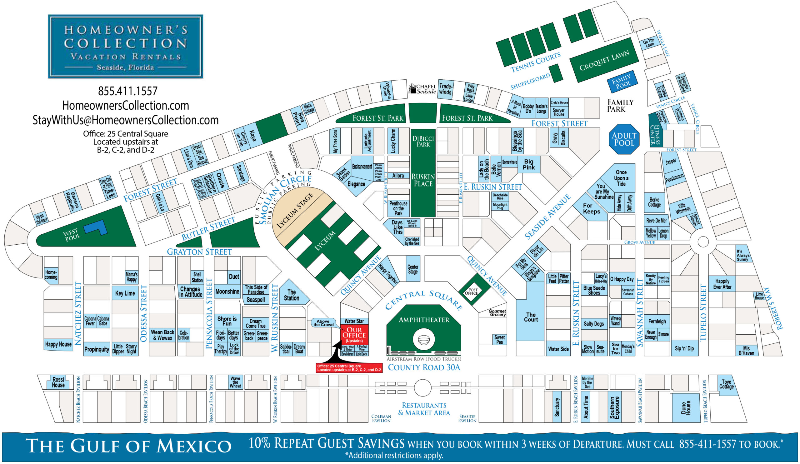Seasidemapchanges4-15-22A with Map of Seaside Beach Florida