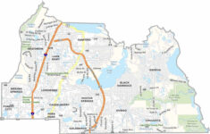 Seminole County Map, Florida - Us County Maps with Map of Seminole Heights Florida