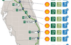 Service Plazas – Florida'S Turnpike with Florida Department of Transportation Map Mileage