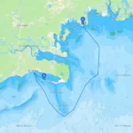 Shell Point To Alligator Pointboat   Savvy Navvy Smart Routing For Map Of Alligator Point Florida