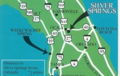 Silver Springs State Park In Florida (The Setting For "Tarzan with regard to Map of Silver Springs Florida