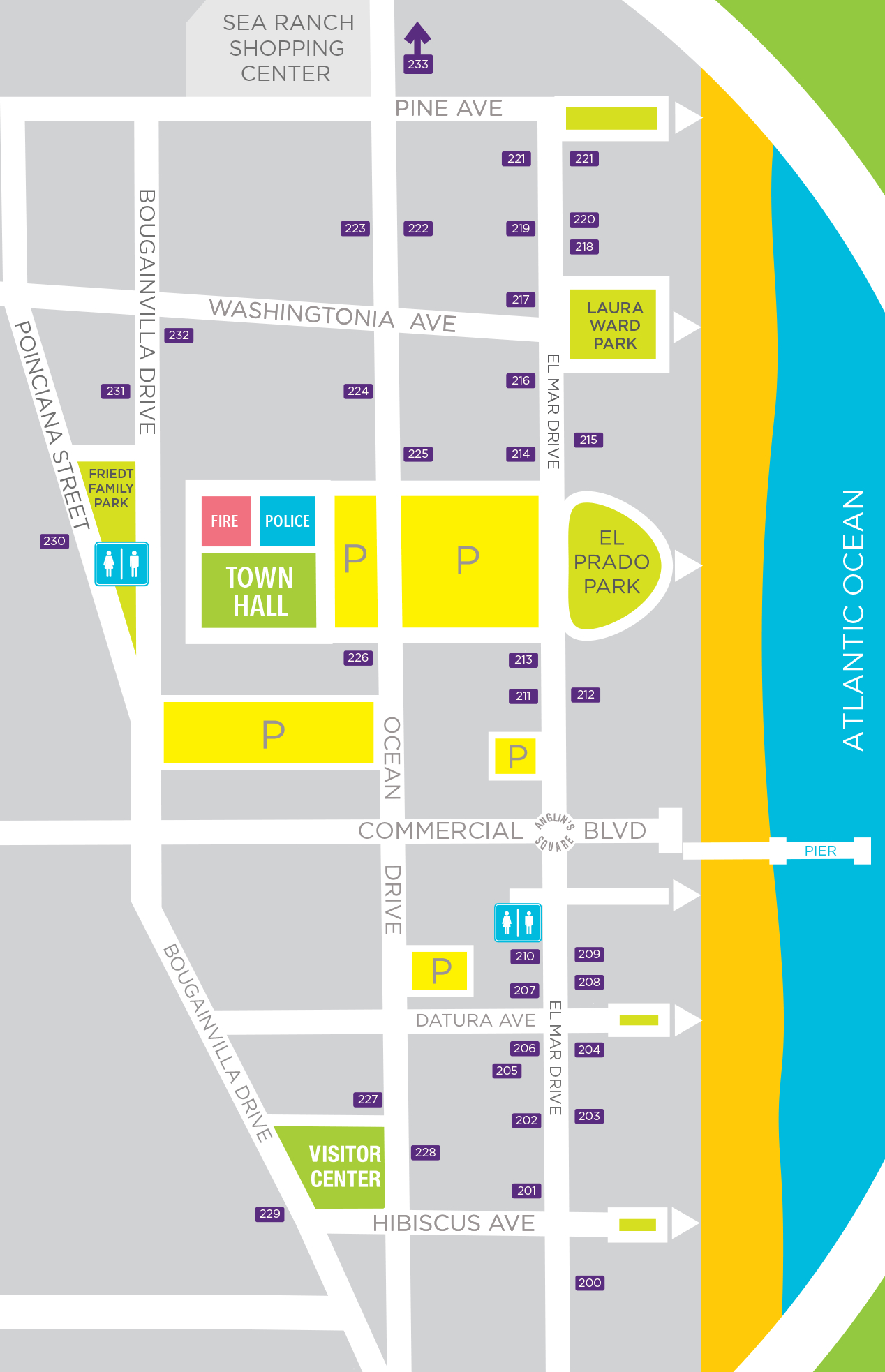 Small Beachfront Family Friendly To Full Service Hotels In The with Map Of Hotels In Fort Lauderdale Florida