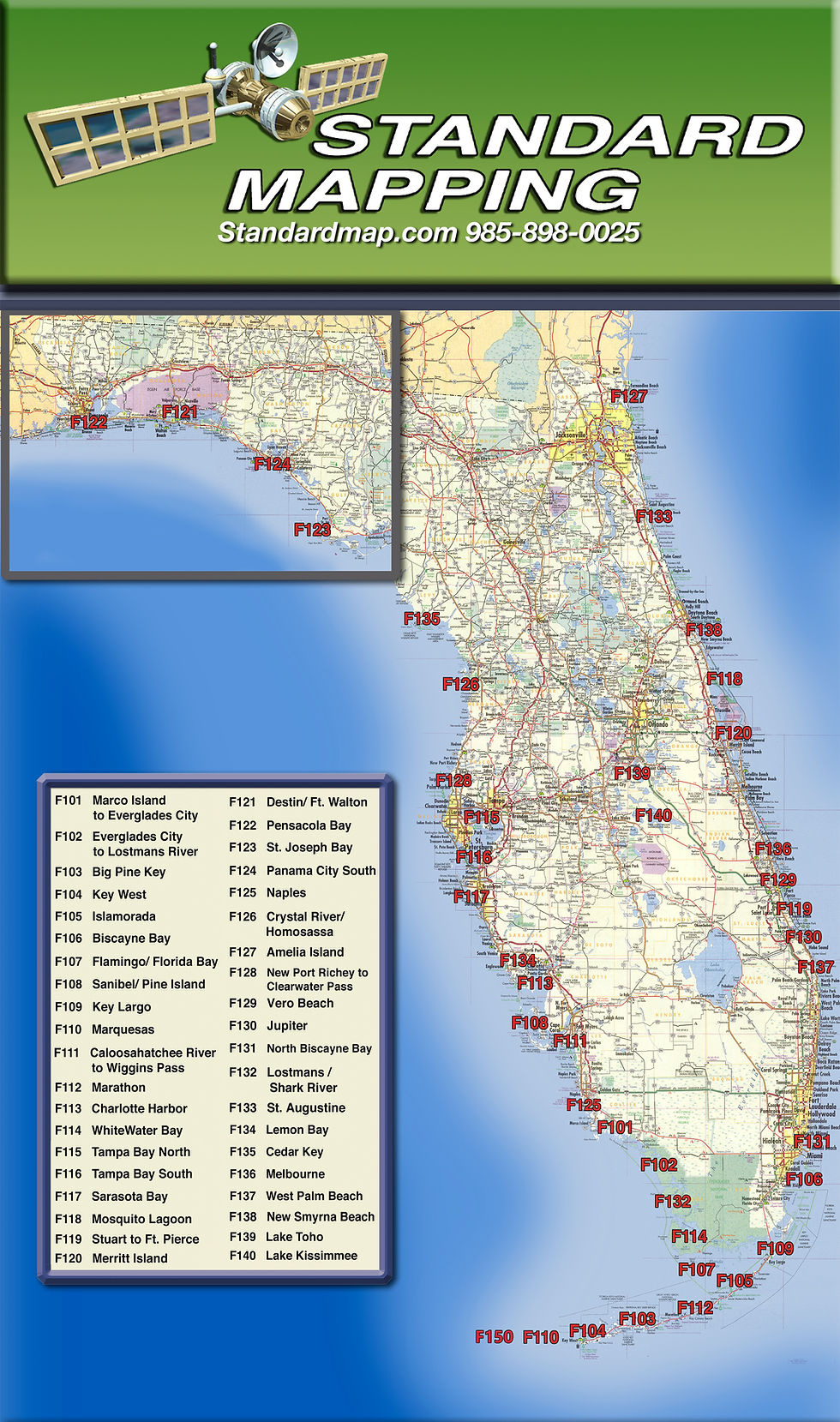 Smf138 New Smyrna Beach Florida | Standard Mapping regarding Map Of Florida New Smyrna Beach