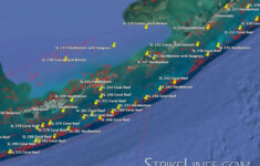 South Florida And Keys Reefs And Hardbottom – Strikelines Fishing intended for Map Of South Florida And The Keys