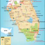 South Florida Map   Usa Coastal Regions For Cities Of South Florida Map
