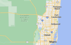 South – for Boca Raton Map of Florida