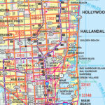 Southeast Florida Regional Wall Mapkappa   The Map Shop Inside East Coast Map Of South Florida