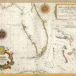 Spanische Karte Von Florida Und Den Bahamas, 1805 Regarding Map Of Florida And The Bahamas