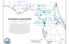Springs | Florida Department Of Environmental Protection in Map Of The Springs In Florida