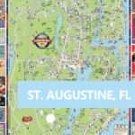 St. Augustine, Florida For Map Of Florida St Augustine Fl