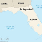 St. Augustine | Population, Maps, History, & Facts | Britannica For Map Of St Augustine Florida Area