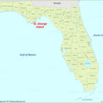 St. George Island Map | Florida, U.s. | Detailed Maps Of St Pertaining To Map Of St George Florida