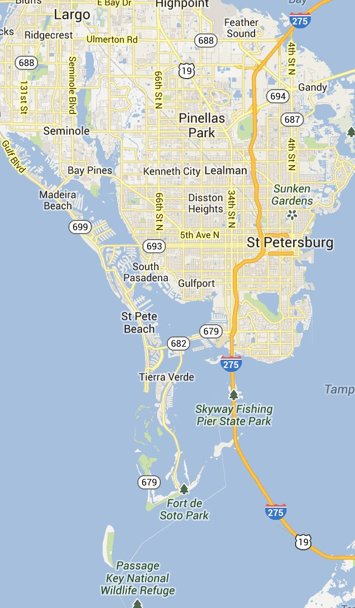 St. Pete Beach for Map of St Petersburg Beach Florida