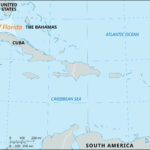 Straits Of Florida | Map, Gulf Of Mexico, Atlantic Ocean, & Facts Pertaining To Straits Of Florida On A Map