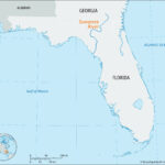 Suwannee River | Georgia, Florida, Map, & Facts | Britannica With Map Of Suwannee County Florida